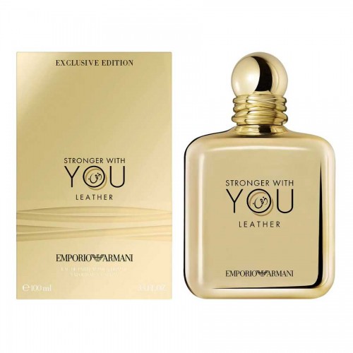 Emporio Armani Stronger With You Leather 100ML EDT Erkek Parfüm